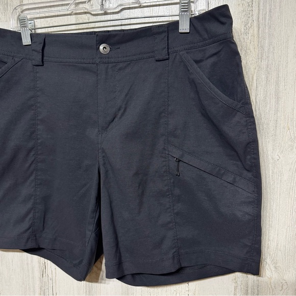 Duluth Trading Co Dry On The Fly 7" Black Shorts Size 14 Cargo Hiking Outdoor - Picture 3 of 6